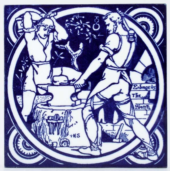 Tile The Smith c1880